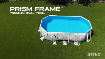 Intex Prism Frame Oval Pool Set Ø 503x274x122cm